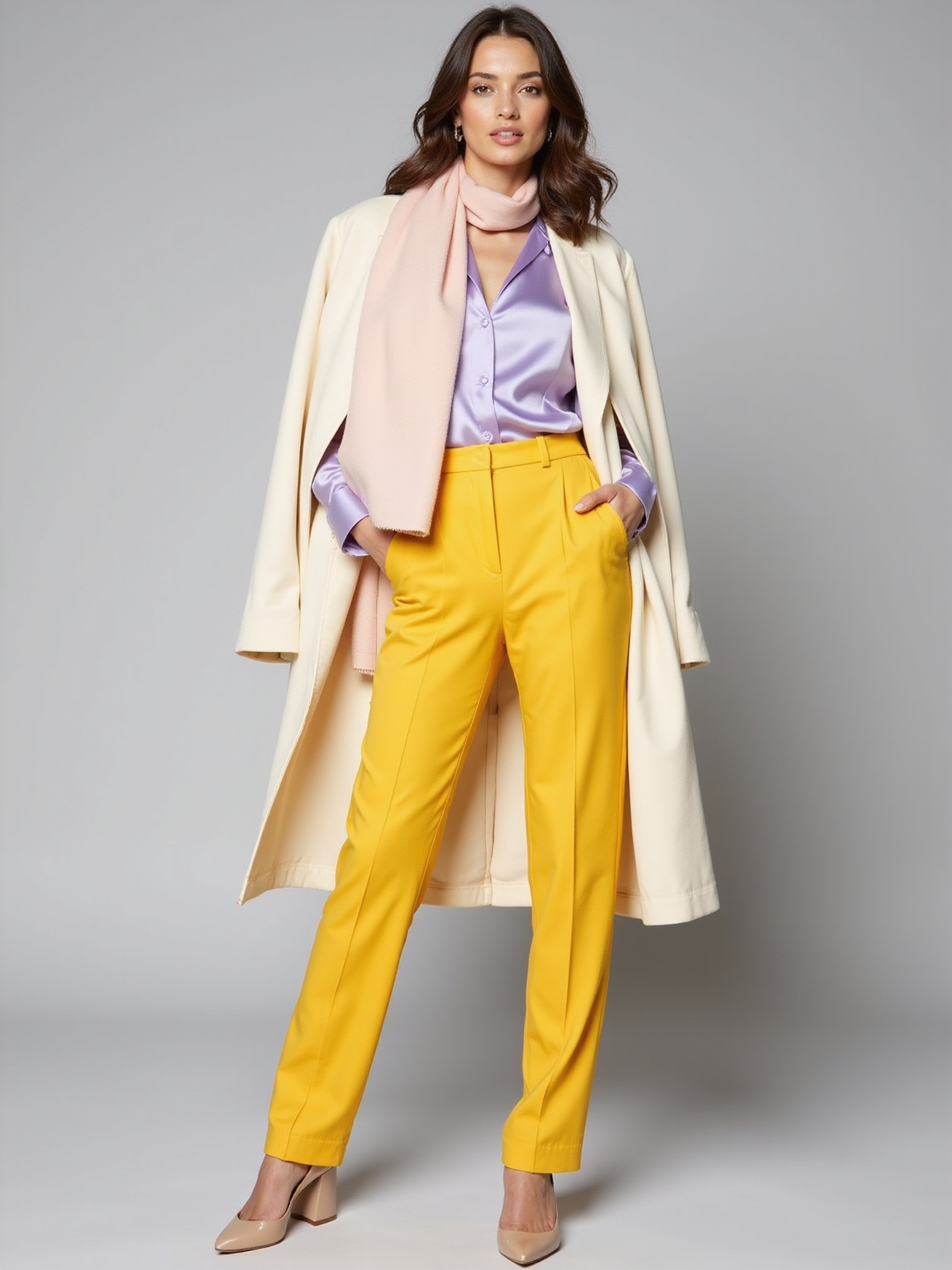buttery pastels meet brights