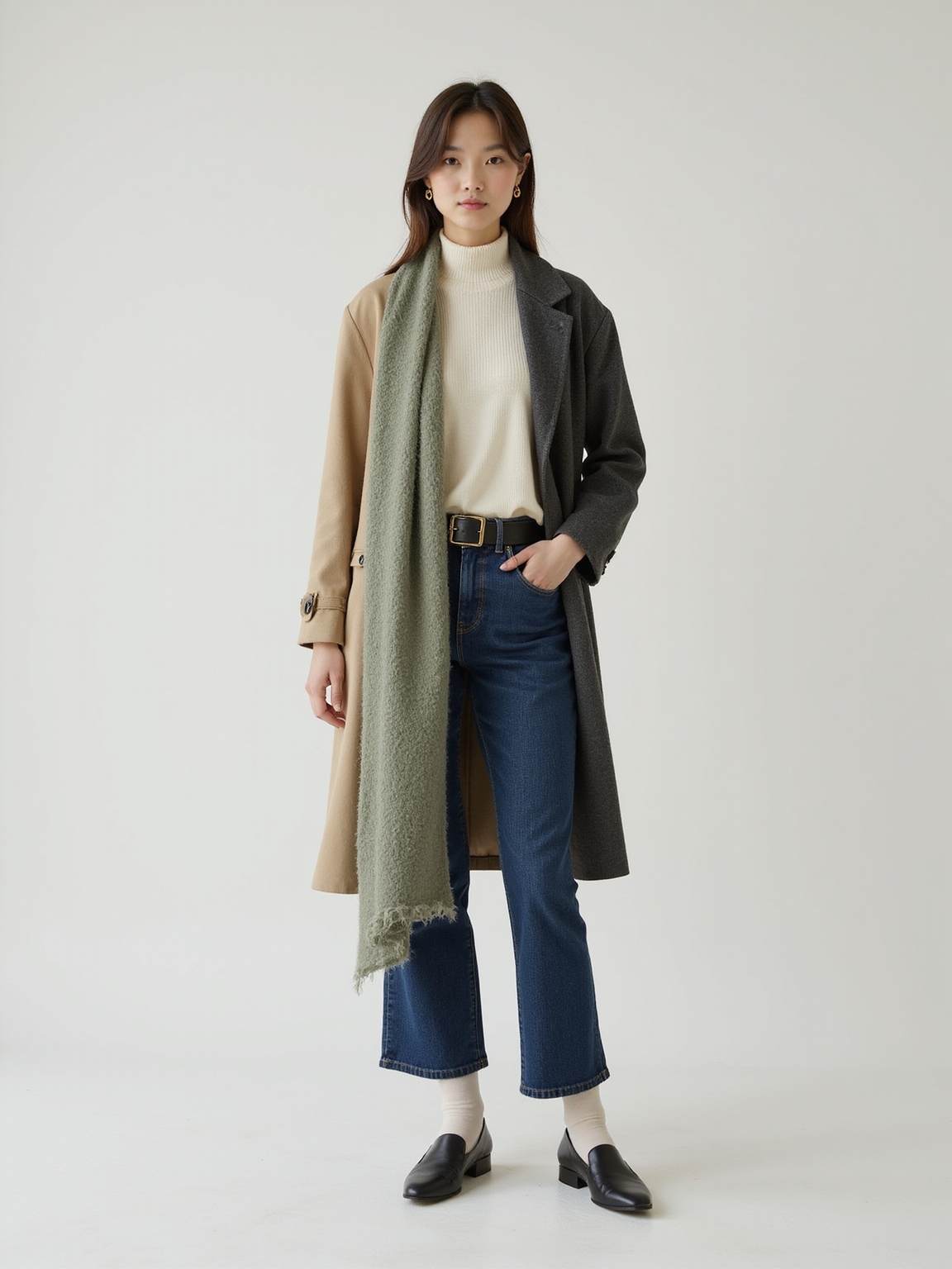 calm light to heavy layering