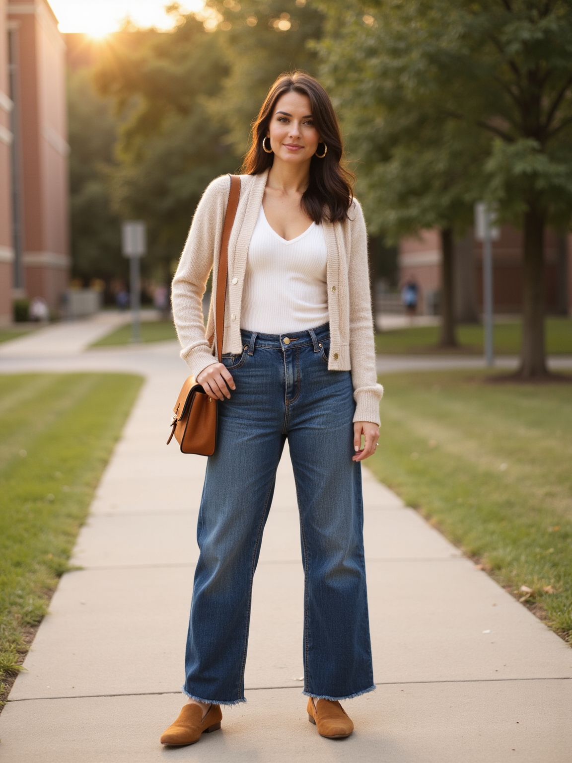 casual chic campus wardrobe essentials