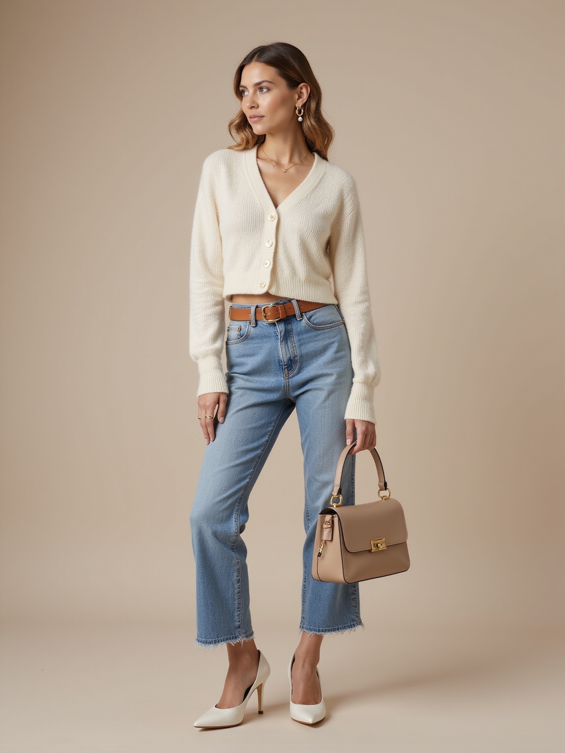 casual polished everyday denim outfits