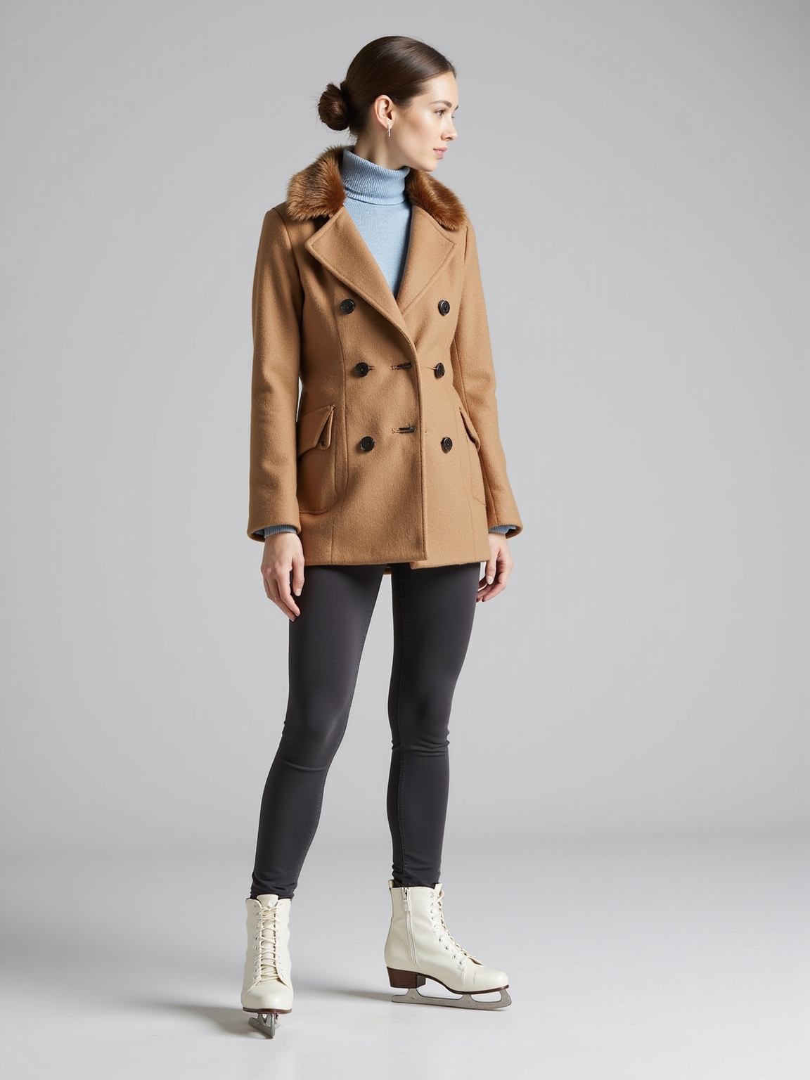 casual stylish ice skating outfits