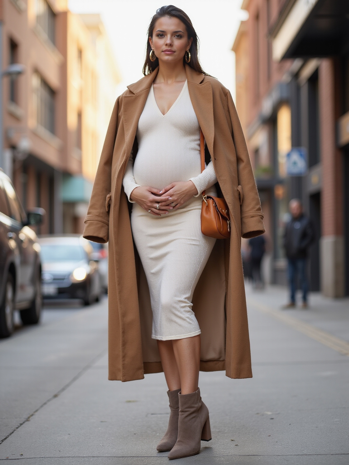 chic casual maternity styles