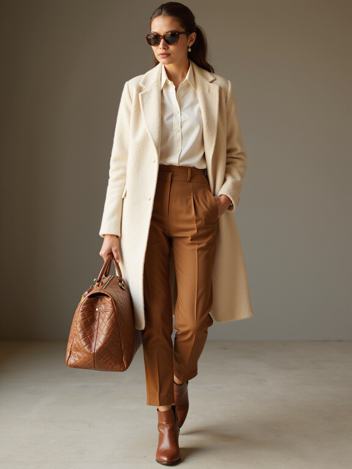 chic comfortable travel outfit ideas