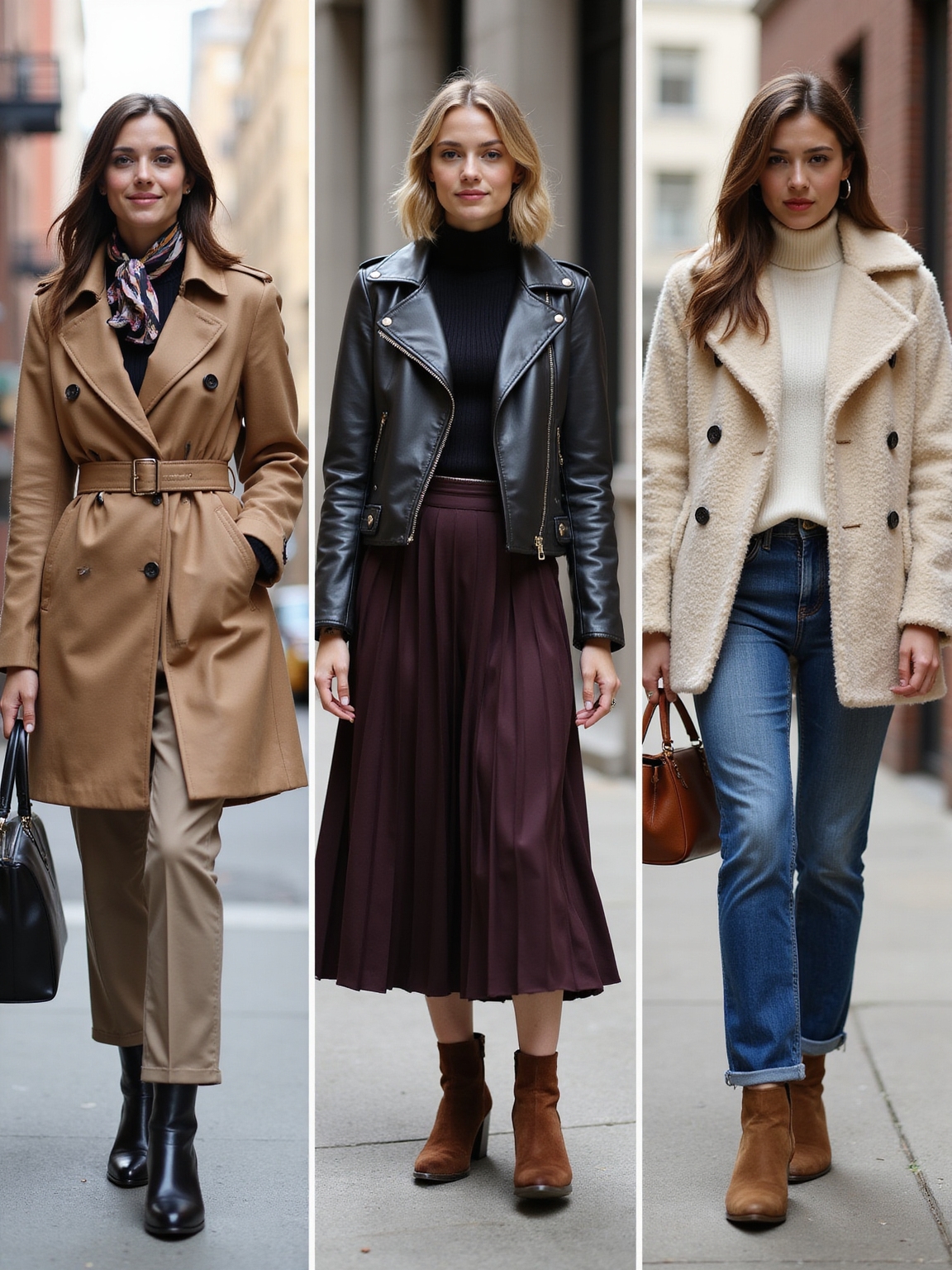 chicago inspired layered outfit formulas