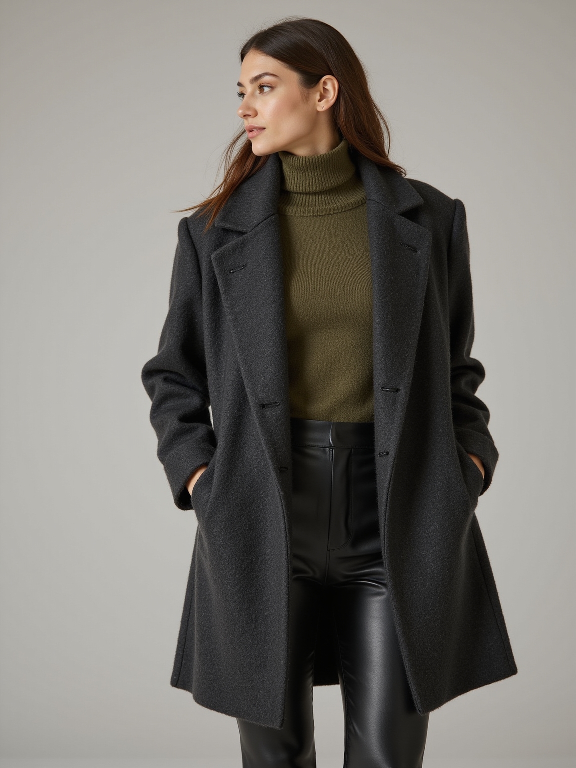 chunky meets tailored balance