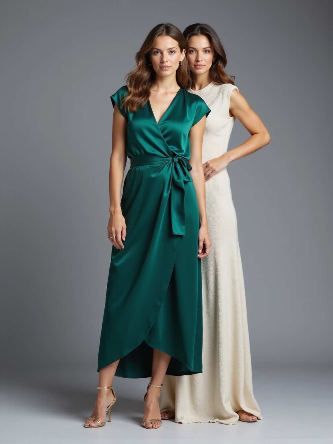 cinched waist modern flowing elegance