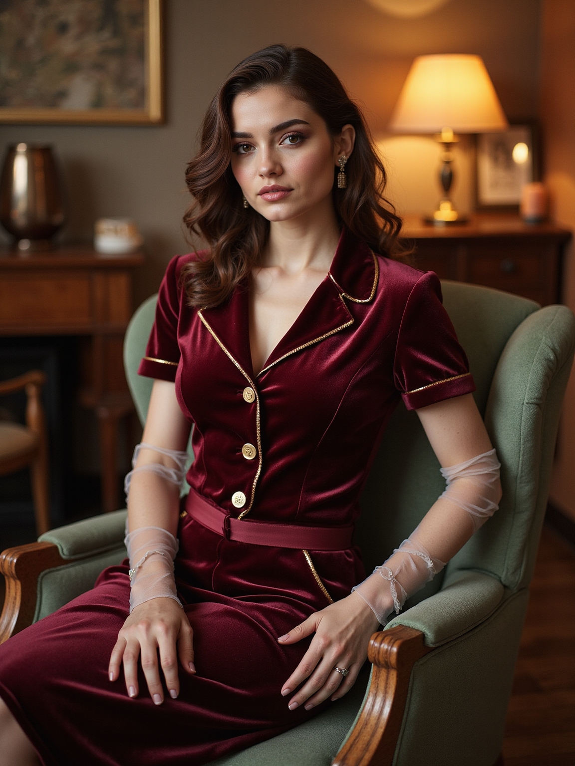 cinematic sun drenched vintage femininity