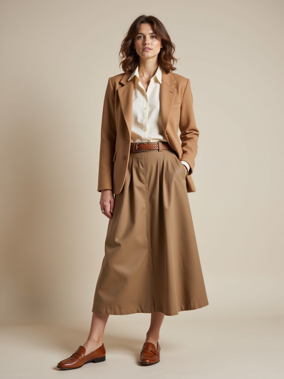 classic neutral prep school palette