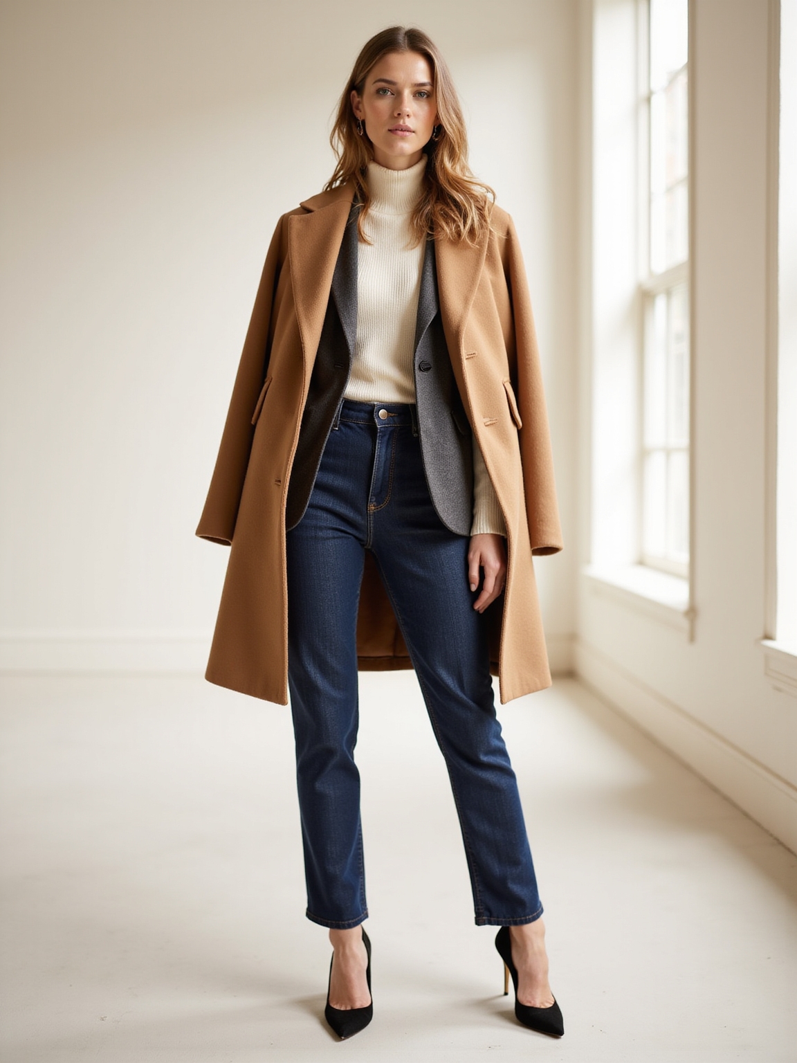 clean neutral layering wardrobe essentials