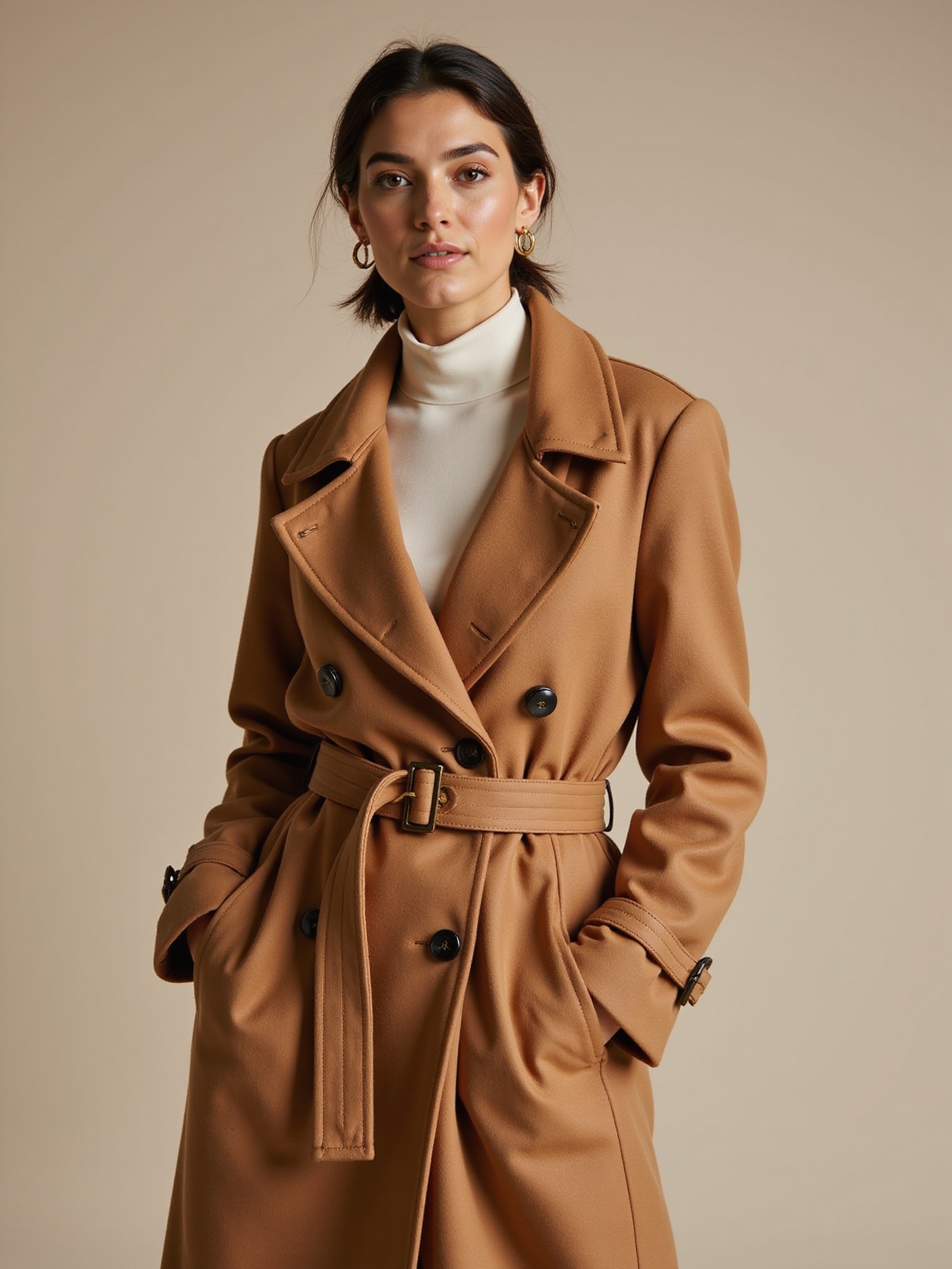 coat as outfit centerpiece