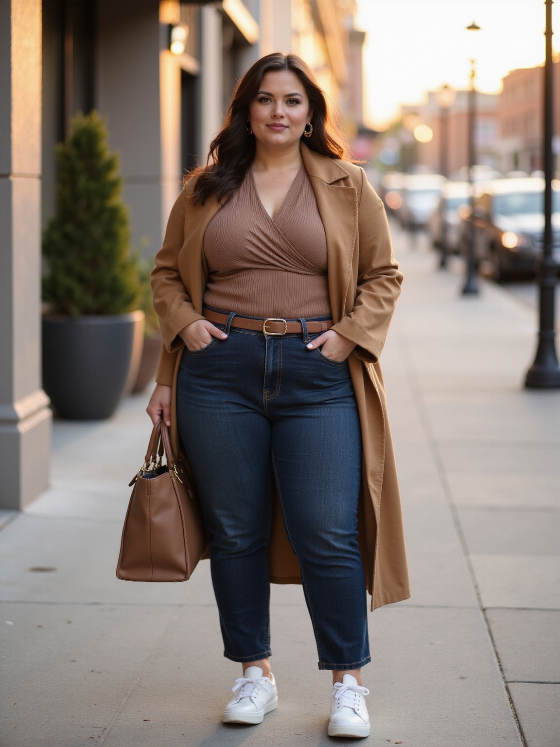 comfortable curated casual layers