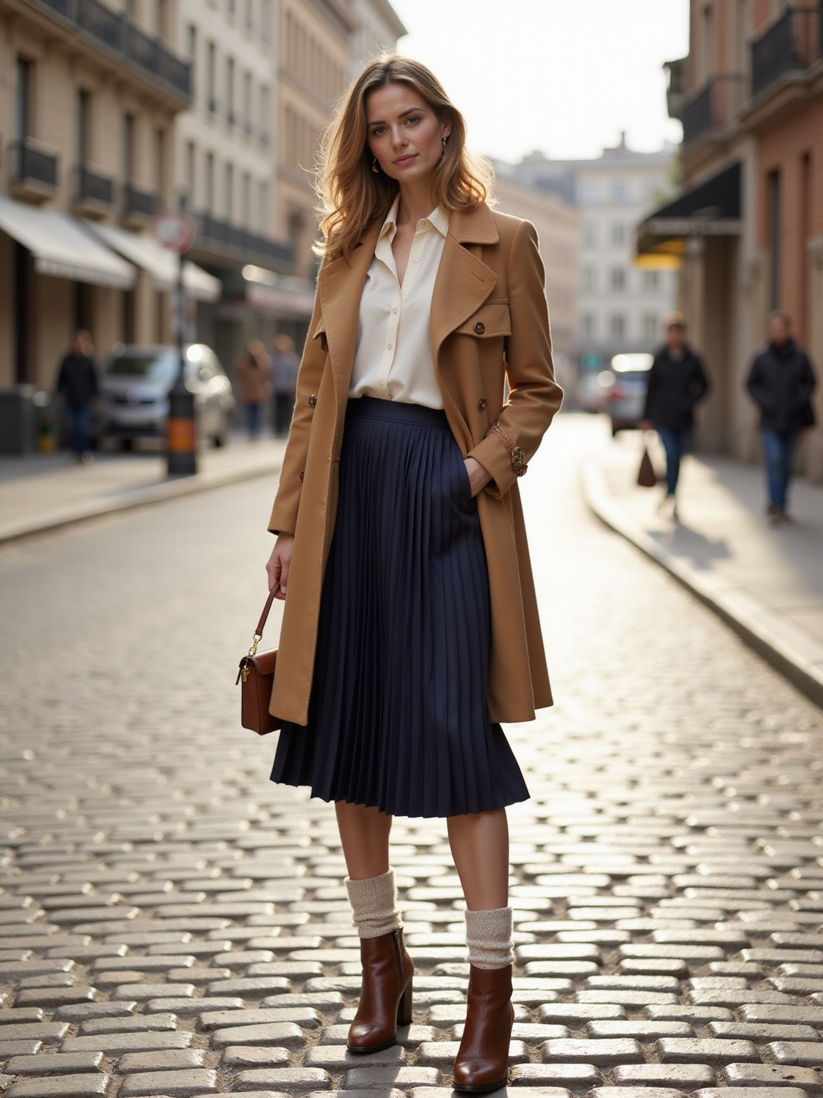 comfortable polished cobblestone shoes