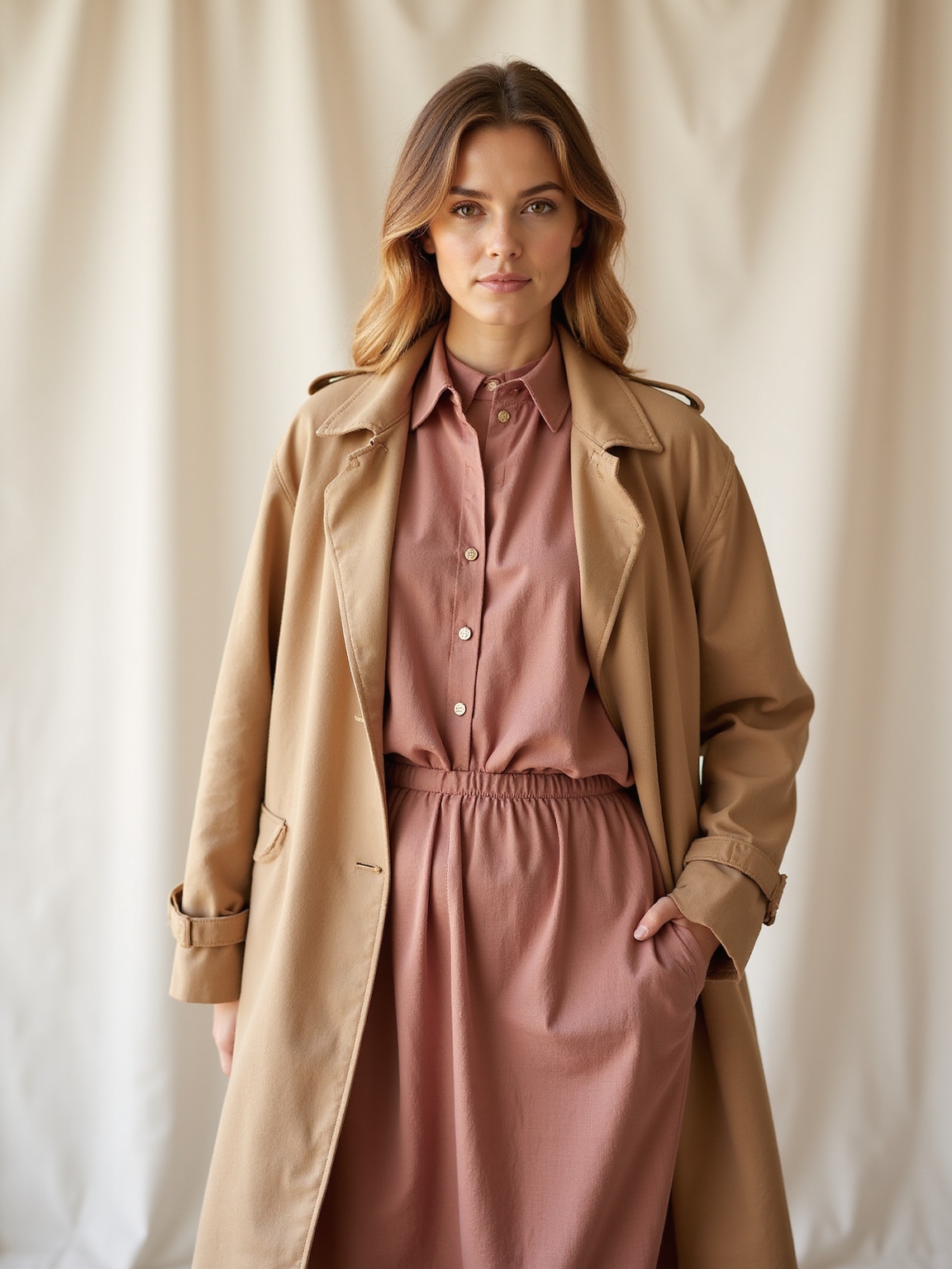 composed modest spring silhouettes