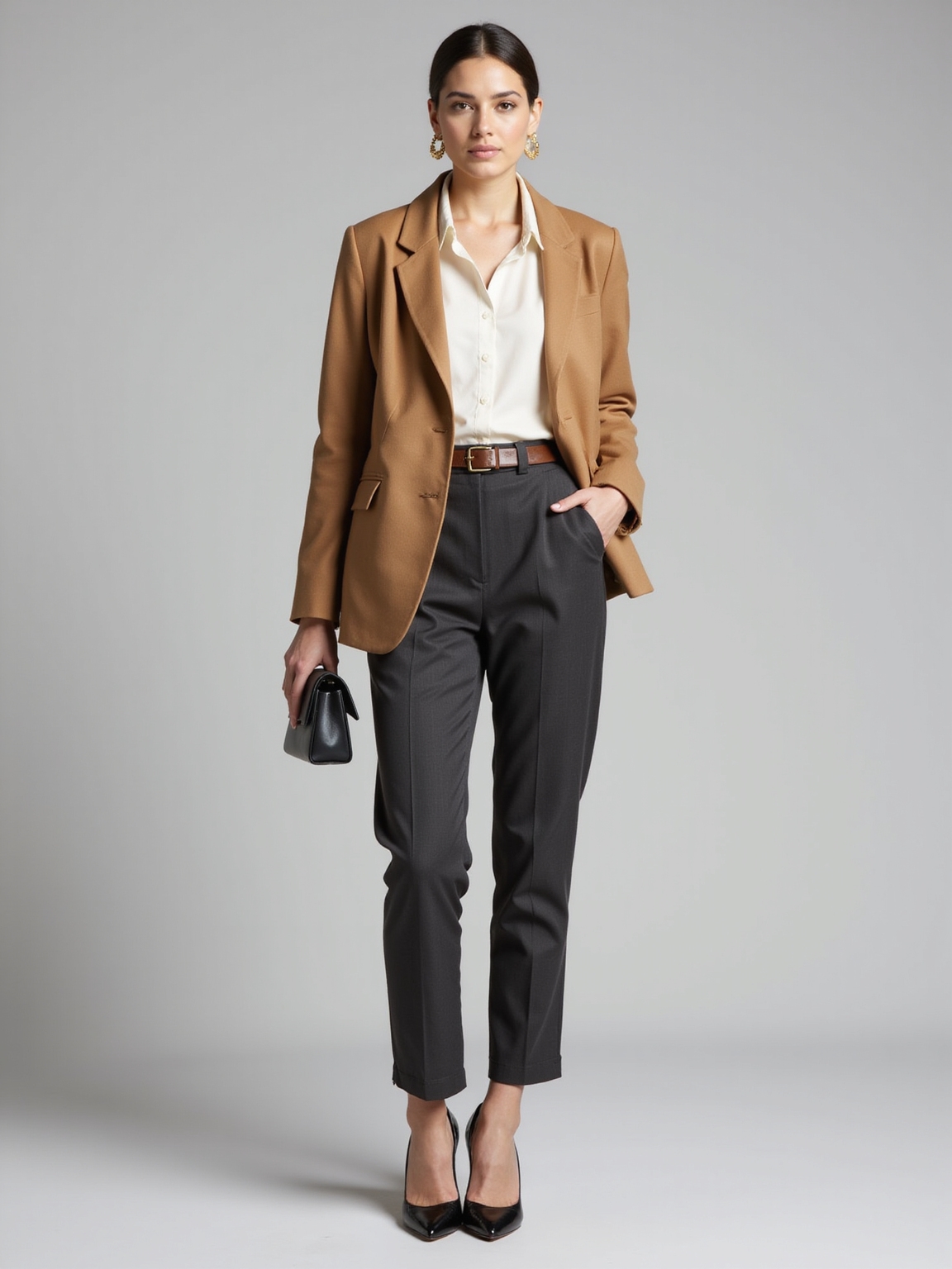 confident polished effortless textured layers