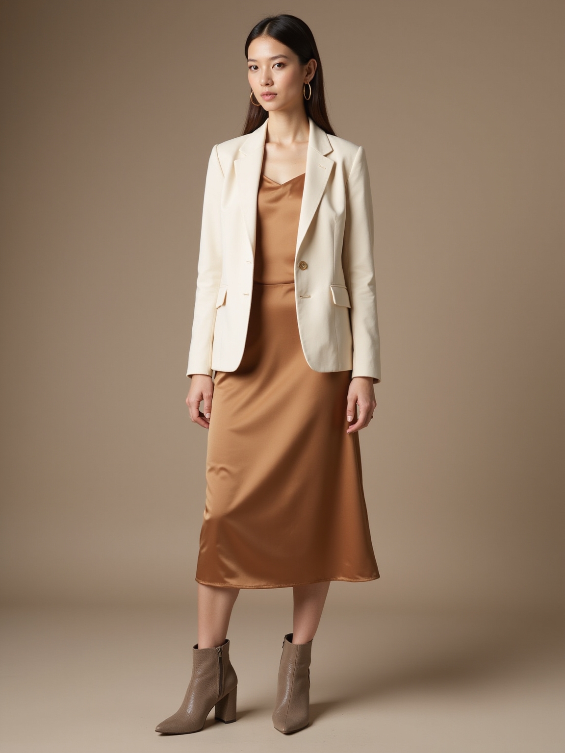 coordinated subtle romantic style