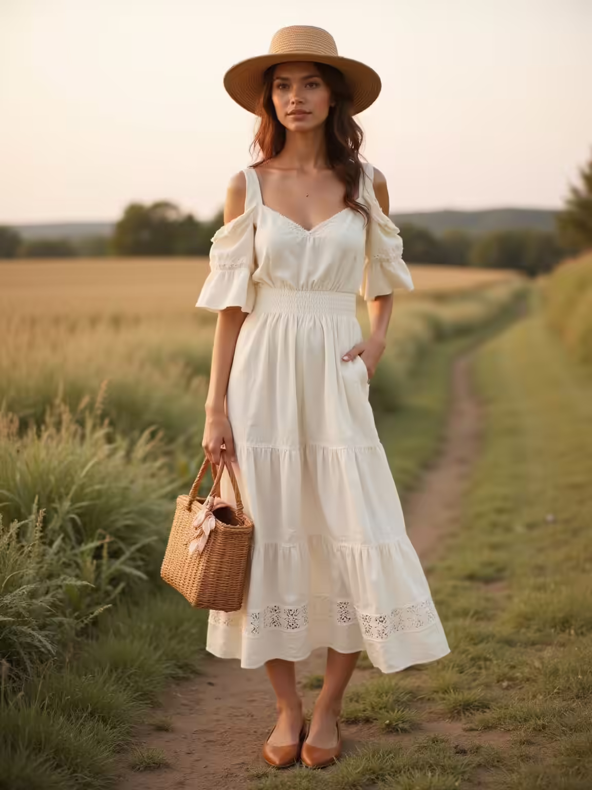 countryside dream picnic outfits