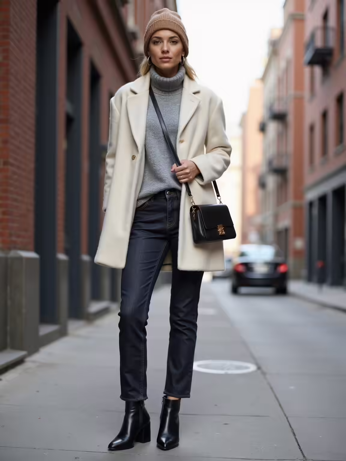 cozy casual winter errands outfits