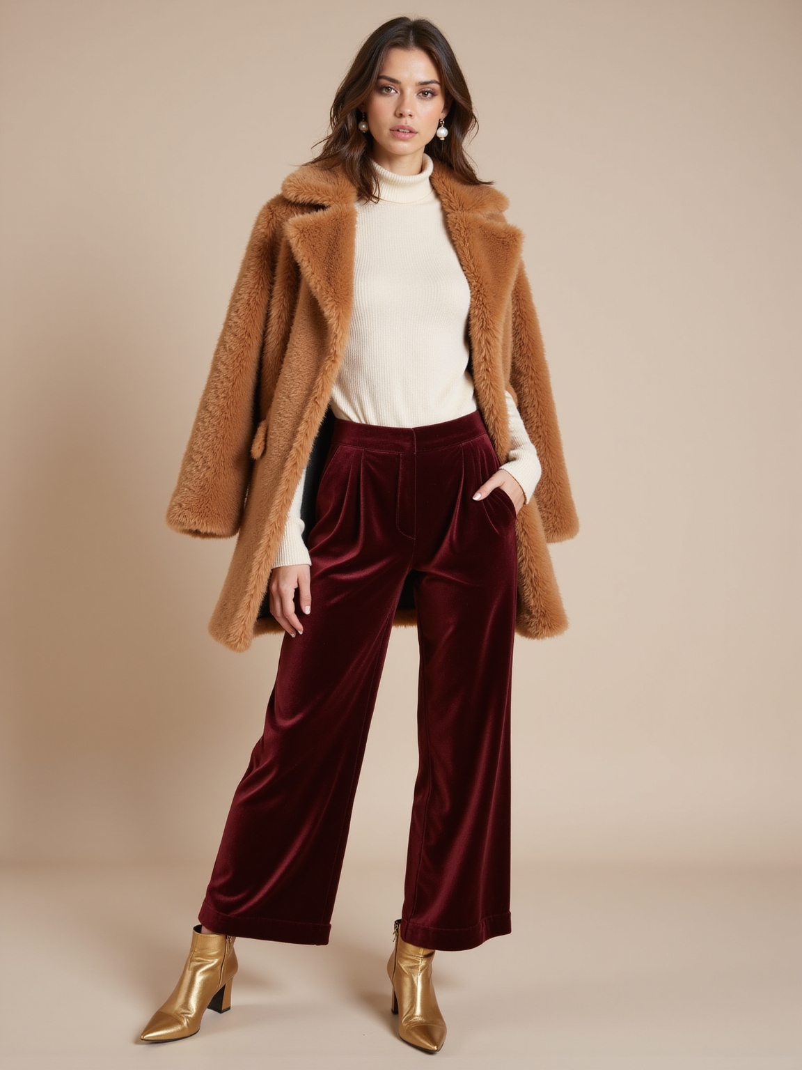 cozy chic winter birthday looks