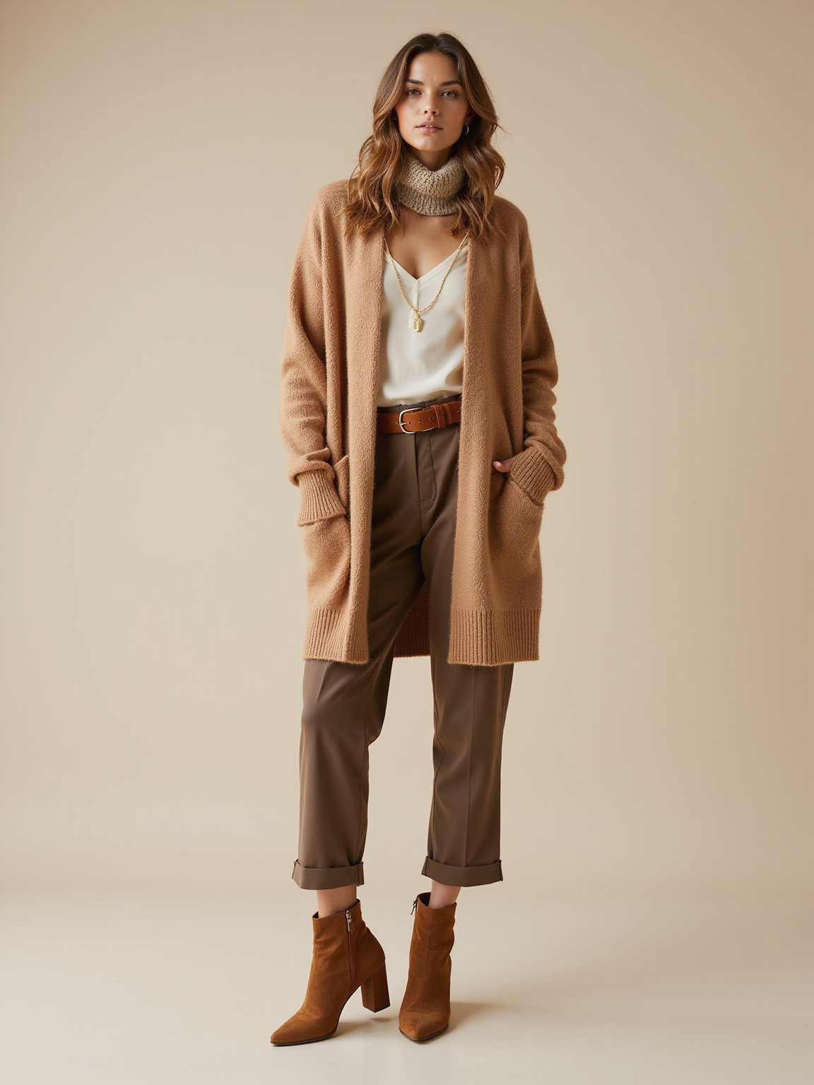 cozy elevated timeless everyday uniform