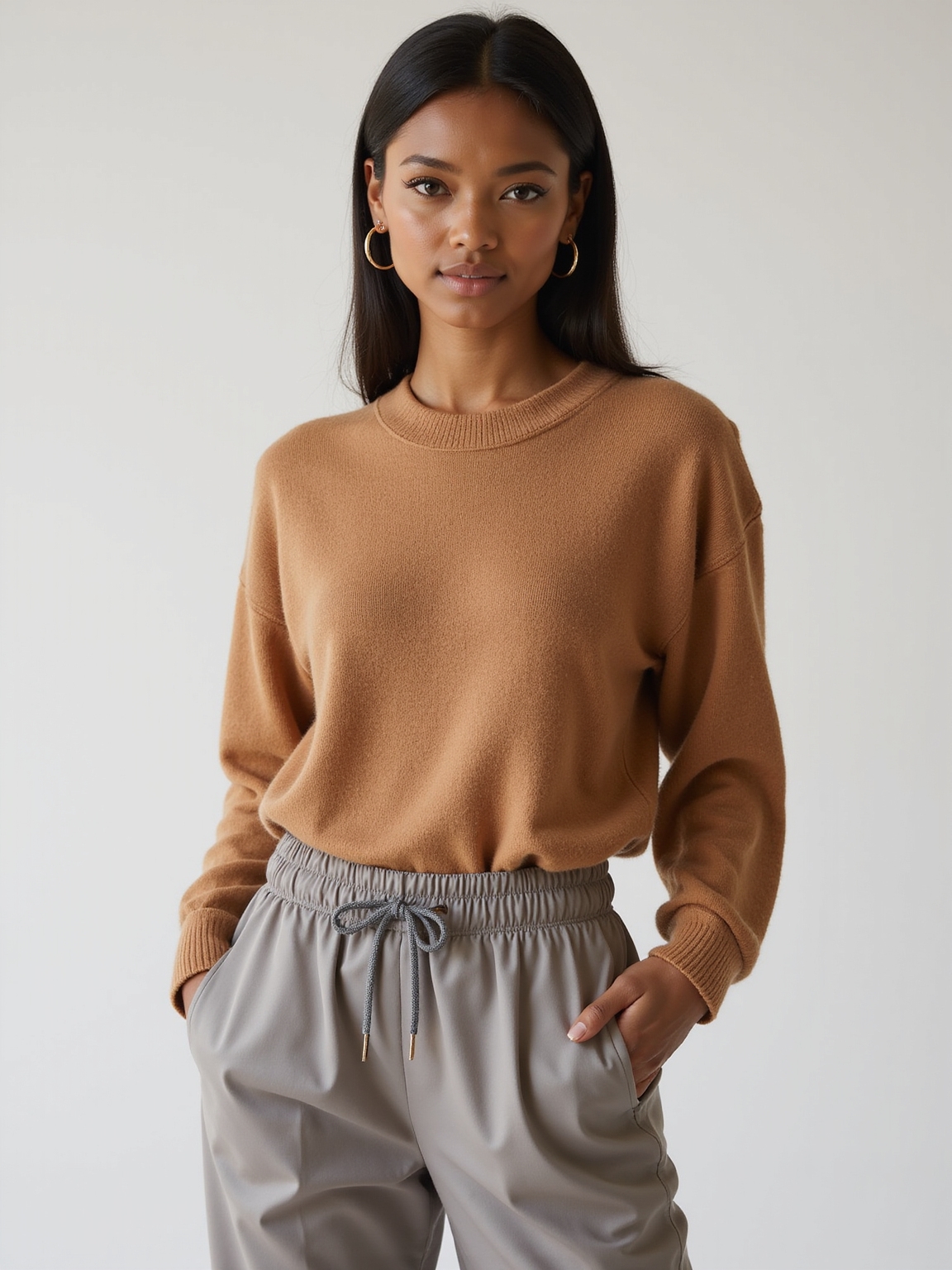 cozy fabrics with polished structure