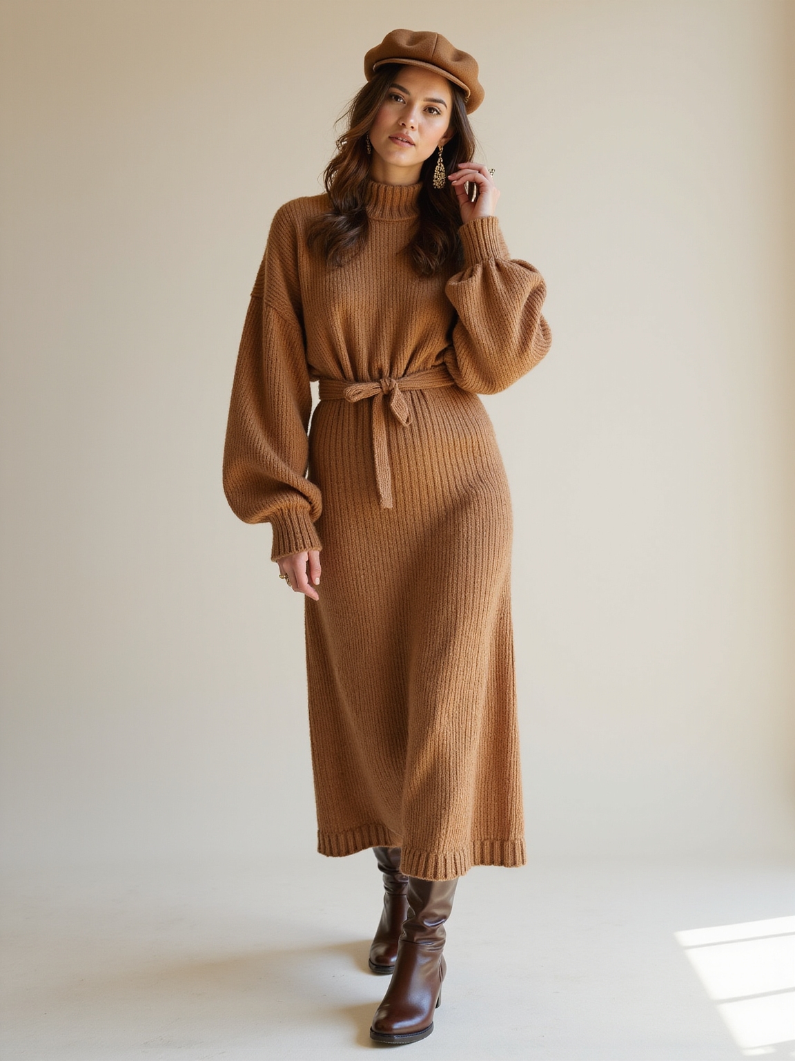 cozy knit winter birthday style