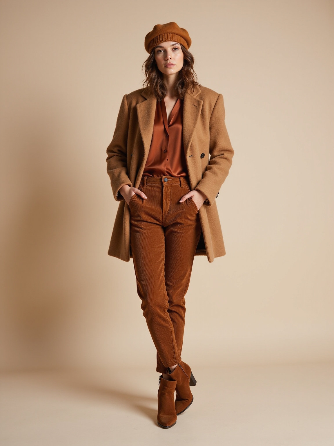 cozy layered textured fall outfits