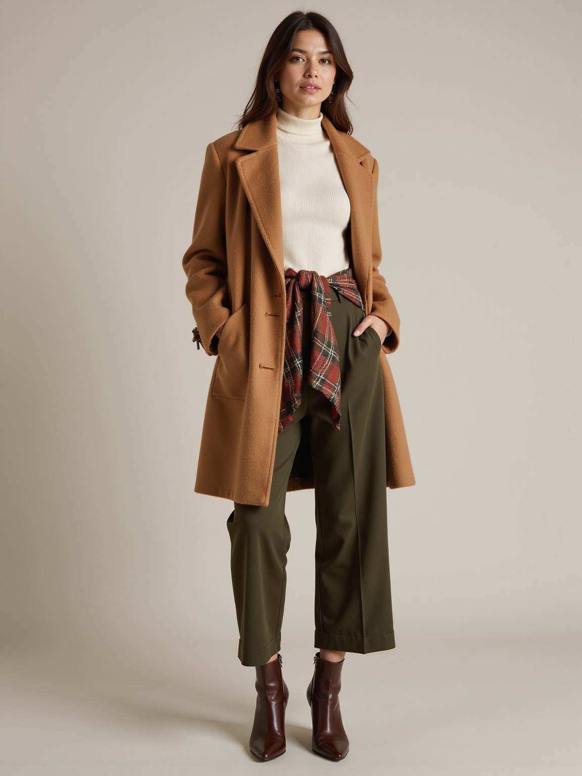cozy neutral layered fall essentials