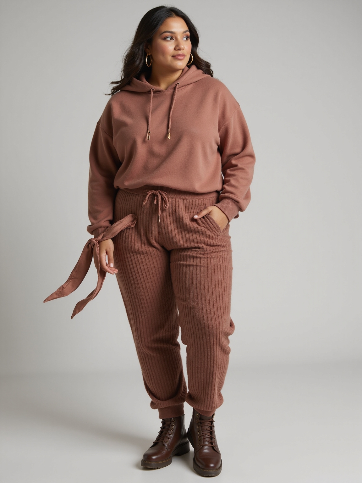 cozy polished plus size loungewear