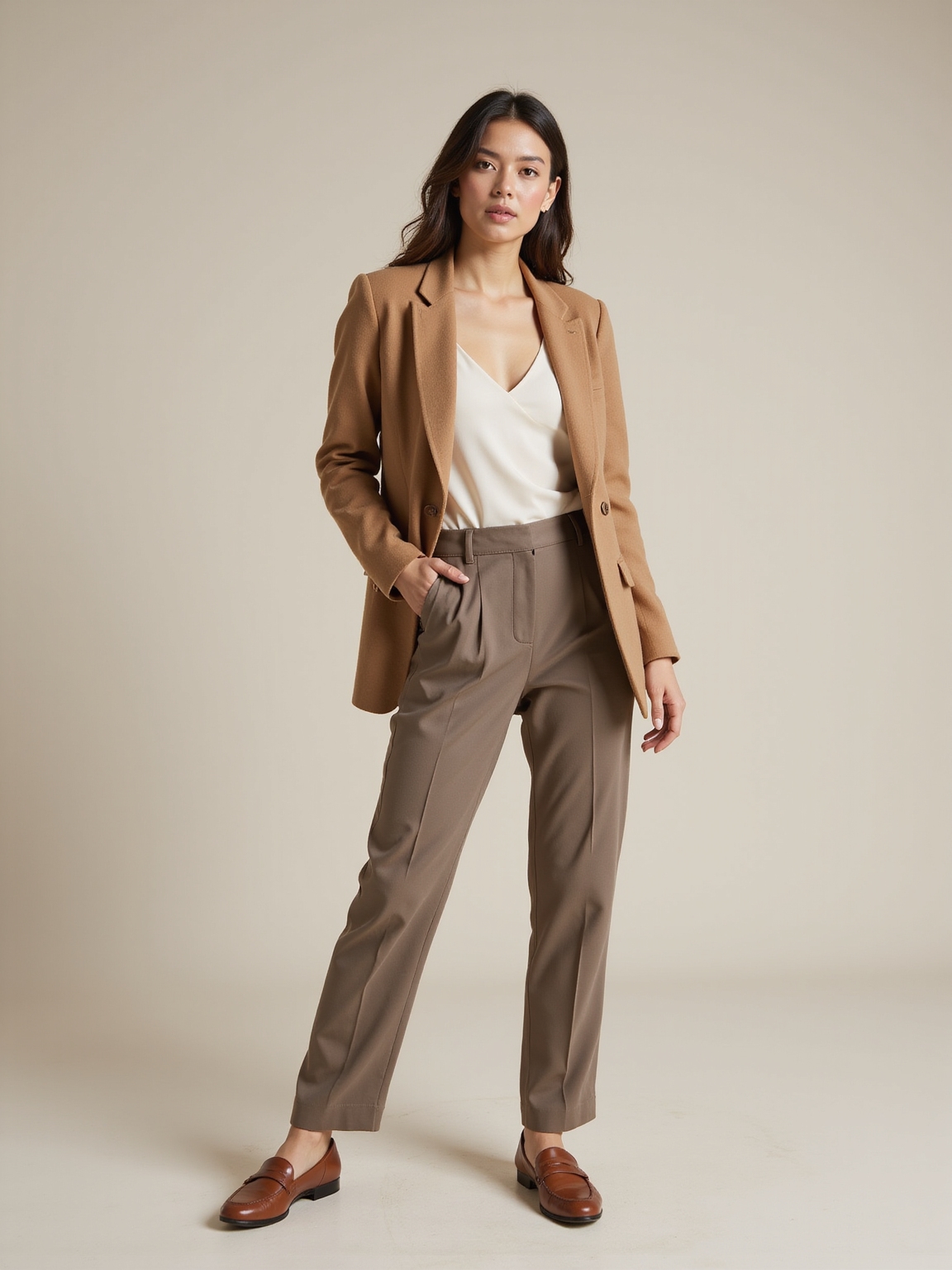 creams taupes tailored neutrals
