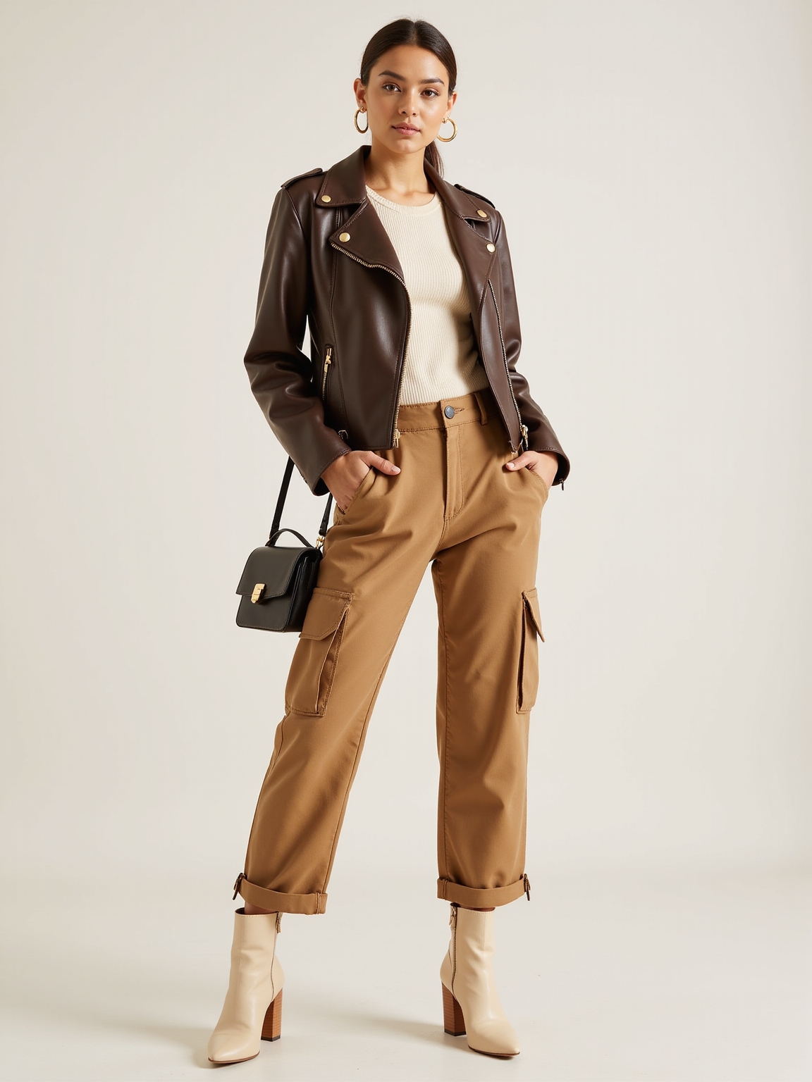 creamy neutrals with edge