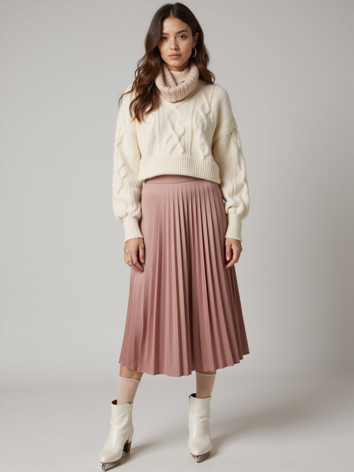 cropped cozy knit skatinglayers