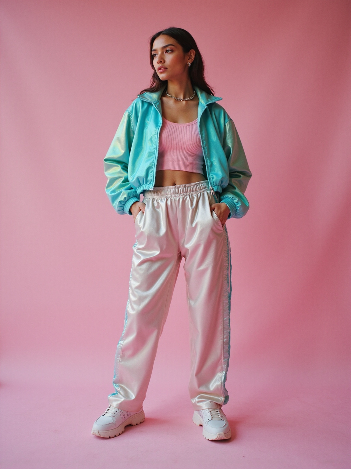 cropped layers highlight athletic lines
