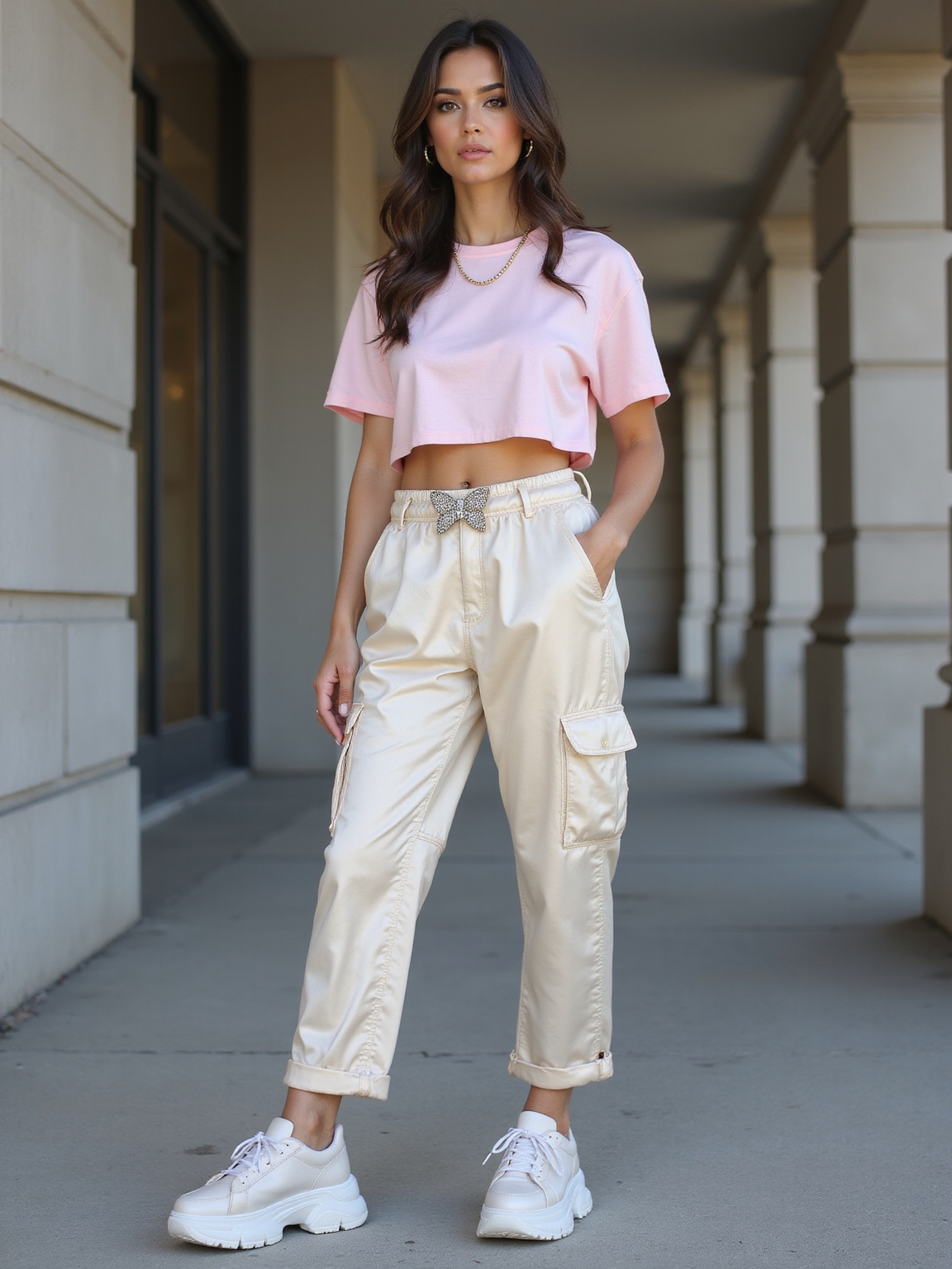 cropped pastel tees nostalgic