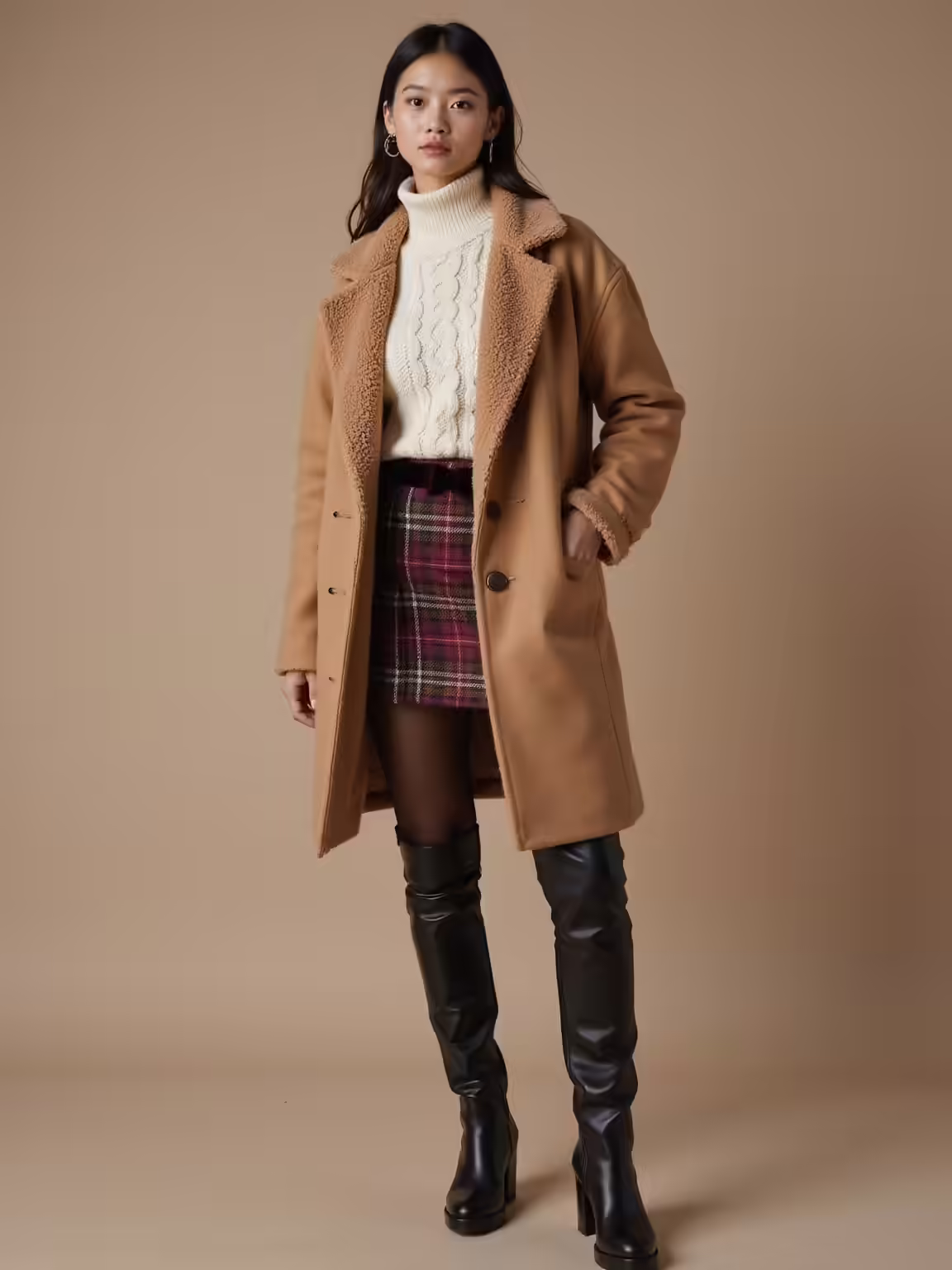 cute korean winter outfits