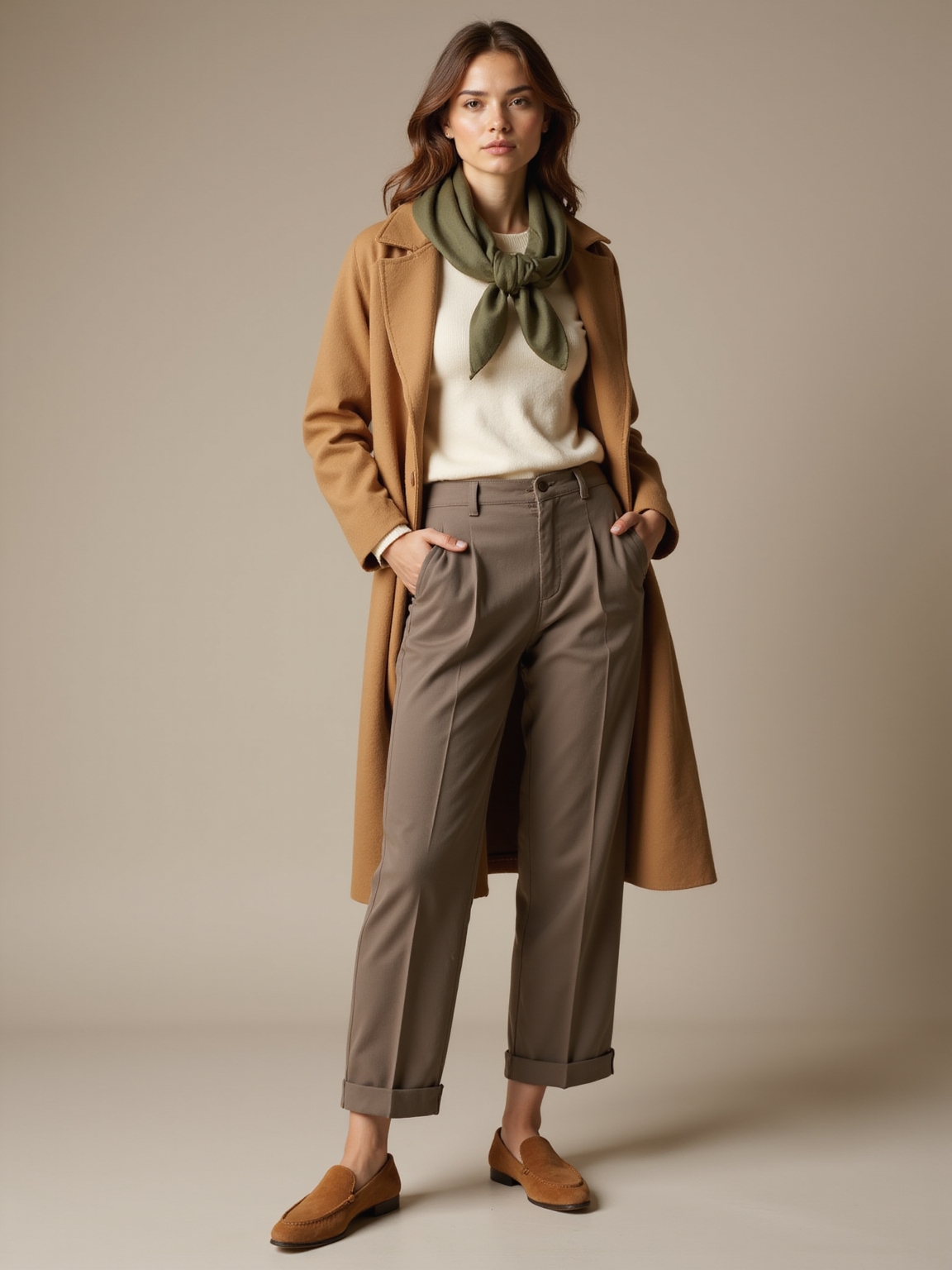 disciplined textured neutral elegance