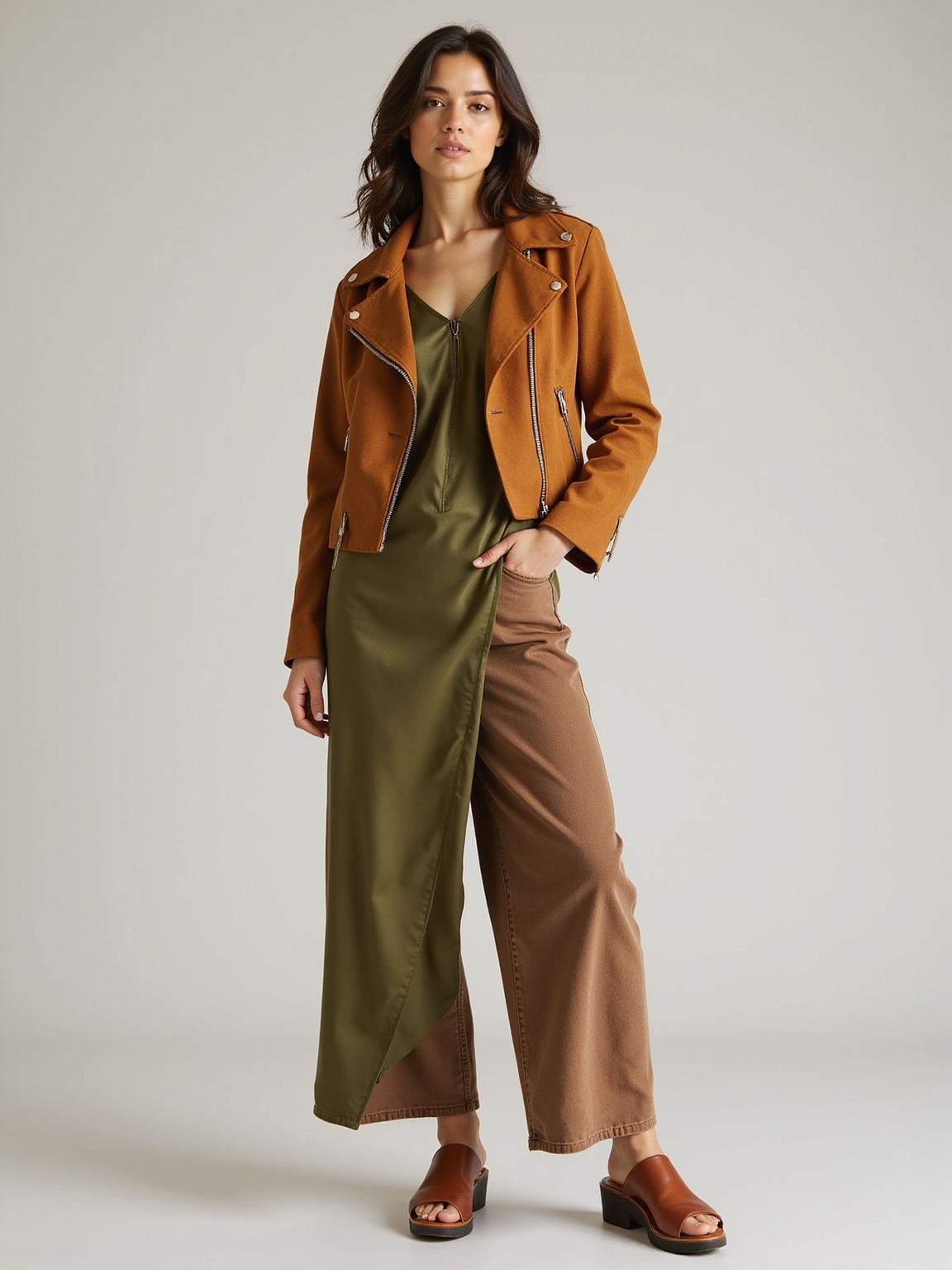earthy y2k relaxed silhouettes