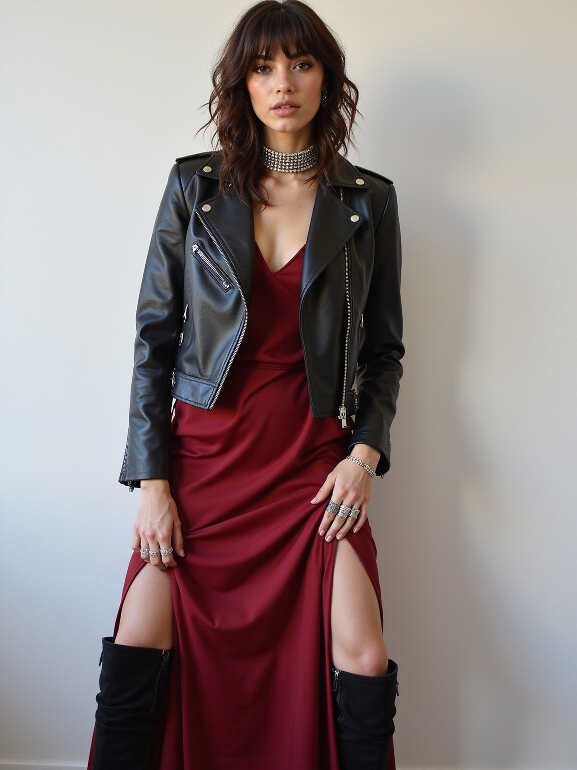 edgy glamorous rebellious stagewear looks