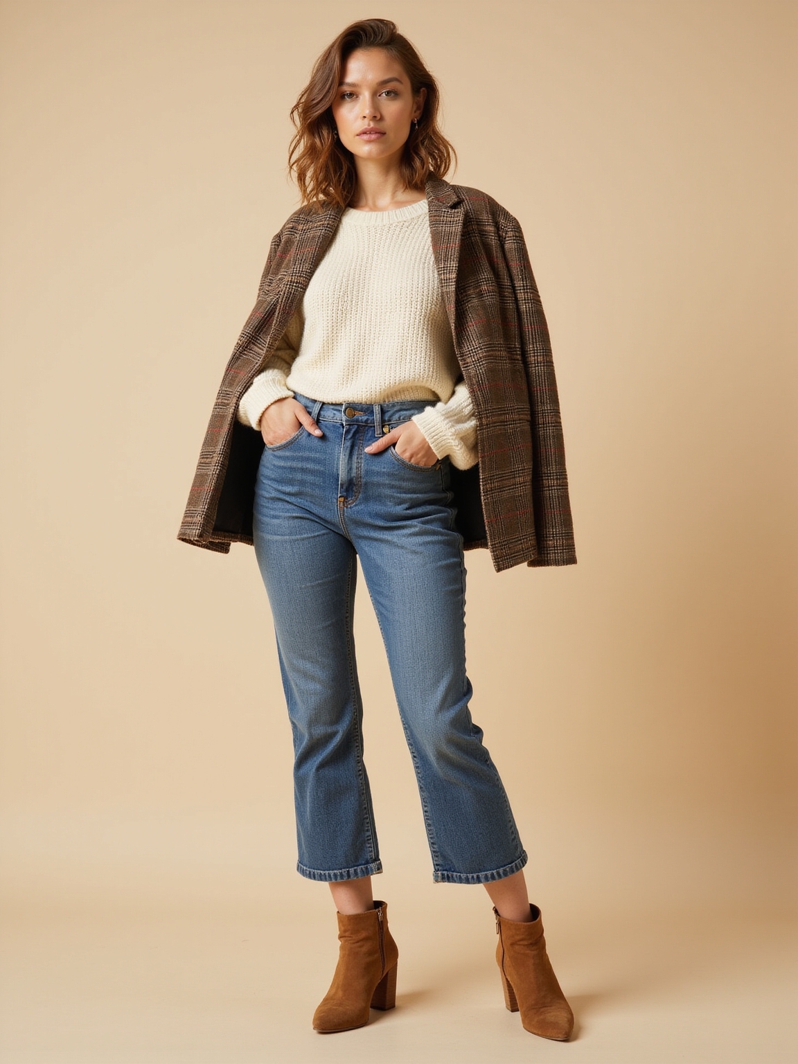 effortless layered autumn campus outfits