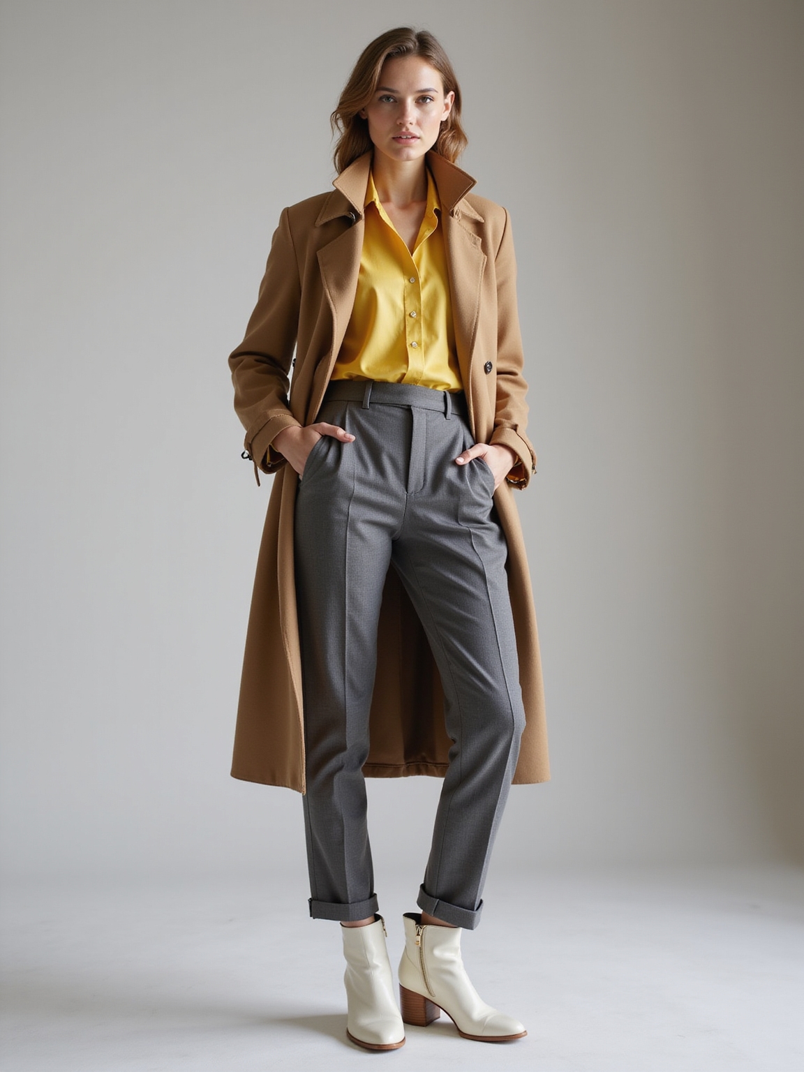 effortless layered london springwear