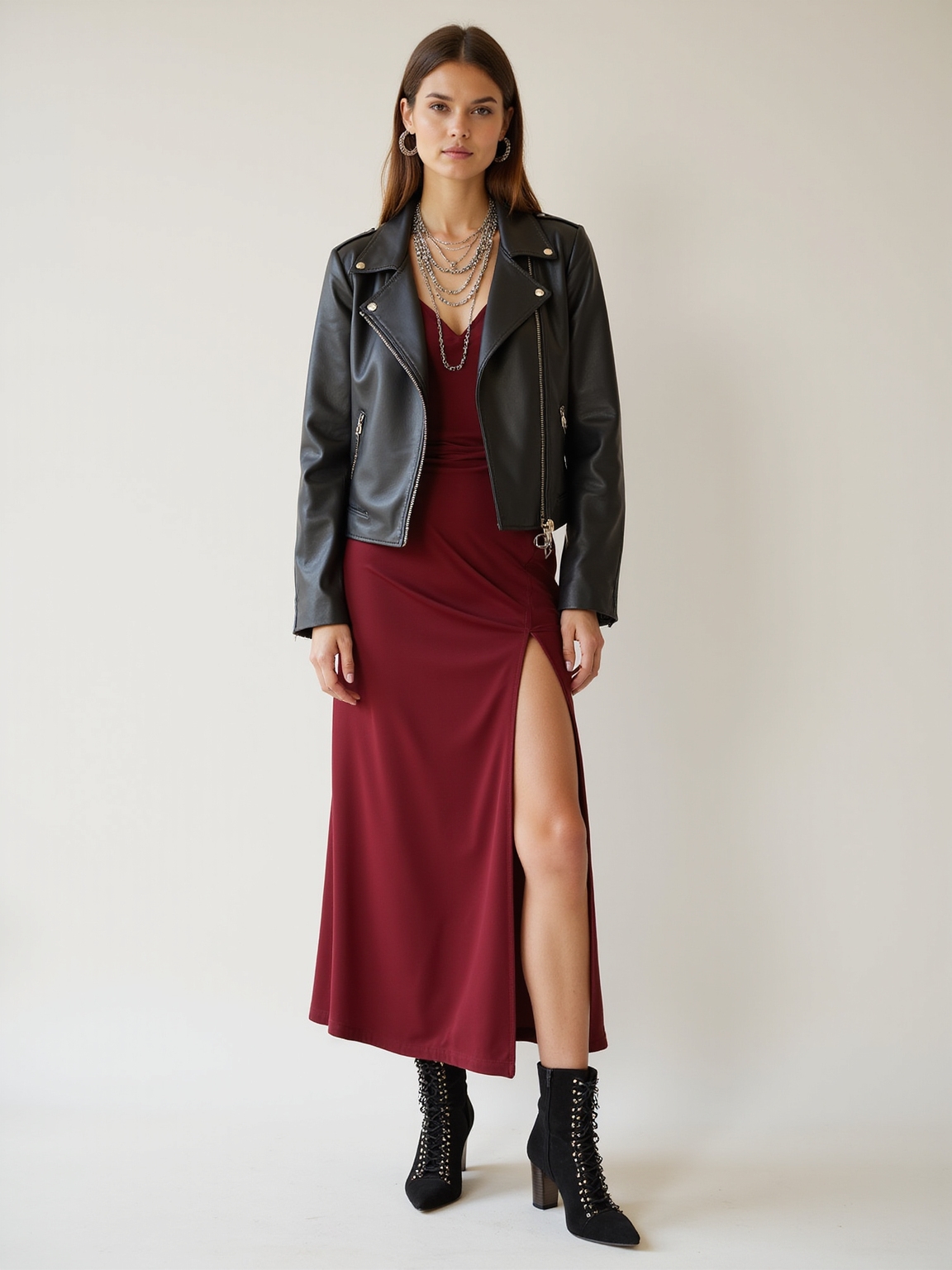 effortless luxe rockstar wardrobe