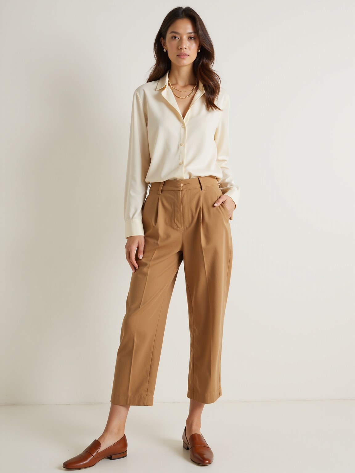 effortless neutral spring wardrobe