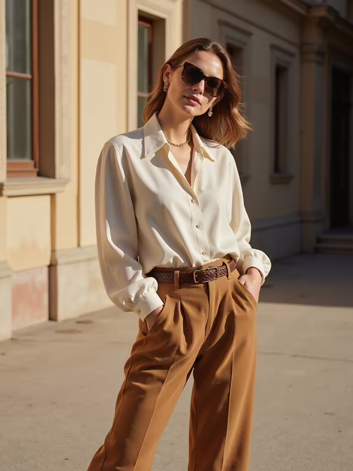 effortless neutral wardrobe with rituals