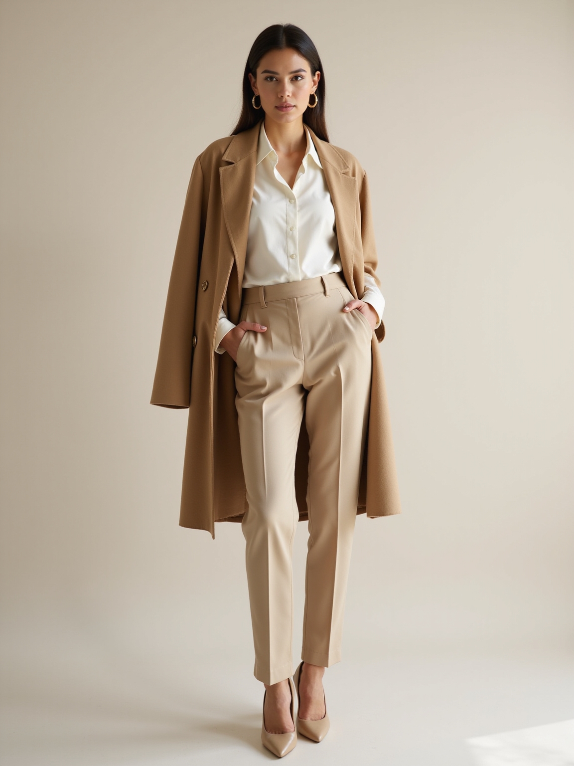 effortless polished neutral minimalism