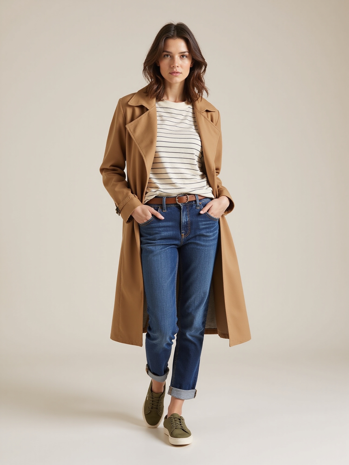 effortless polished spring momwear