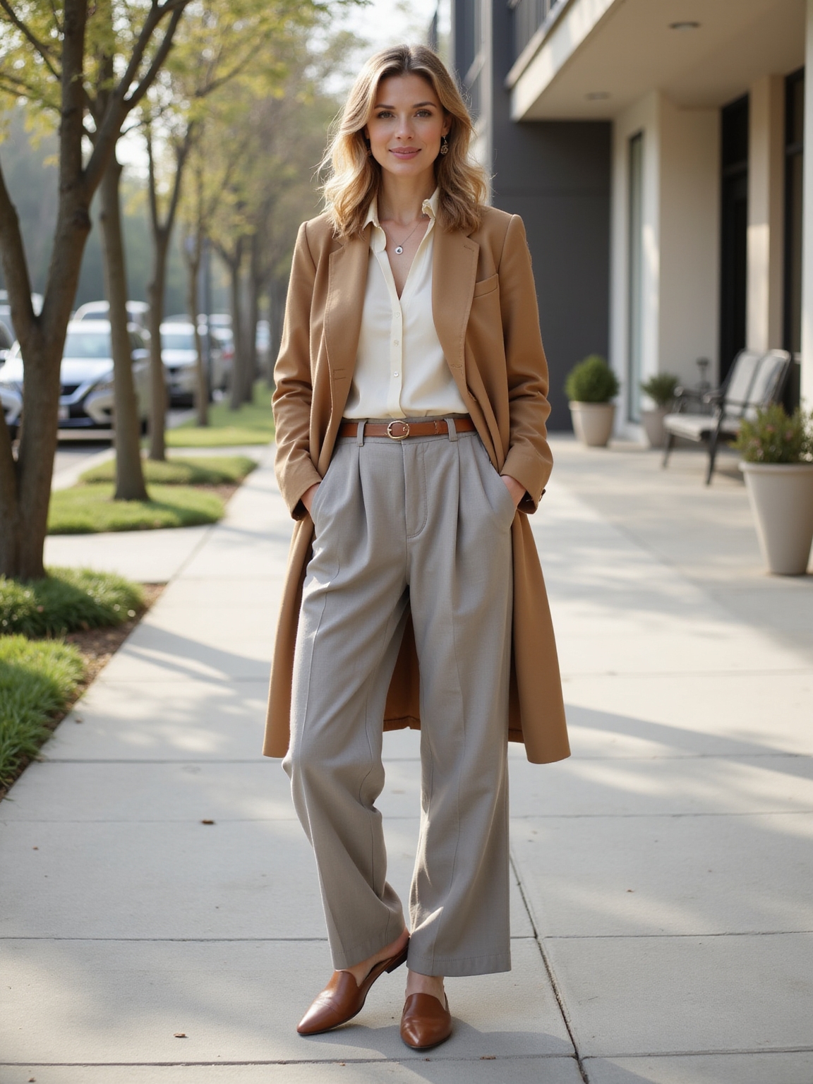 effortless polished spring wardrobe