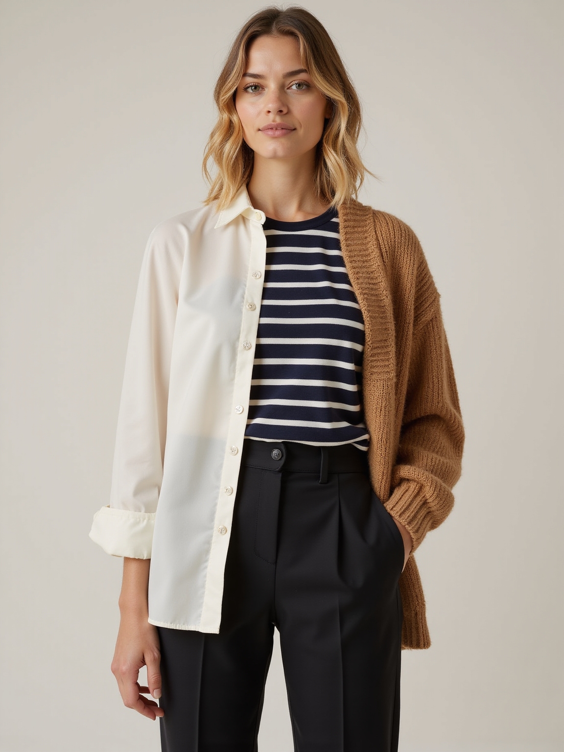 effortless refined neutral layered classics