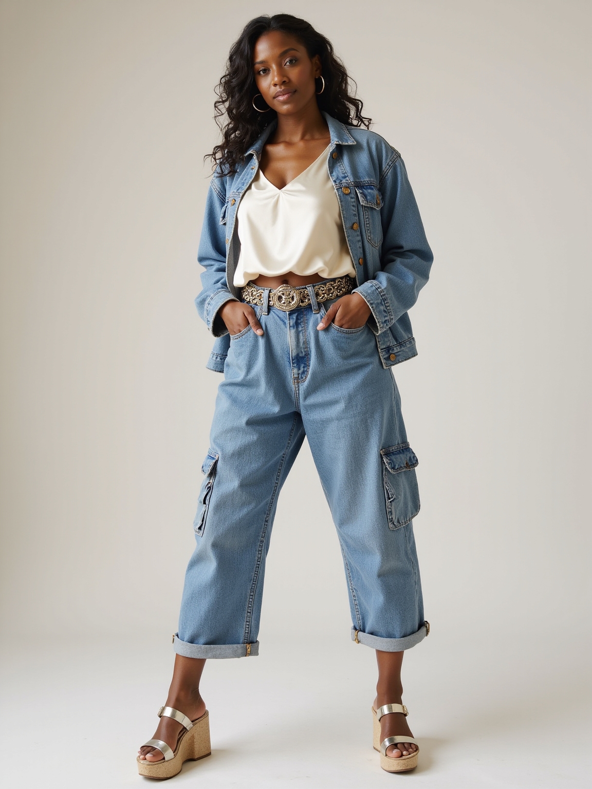 effortless y2k baggy silhouettes