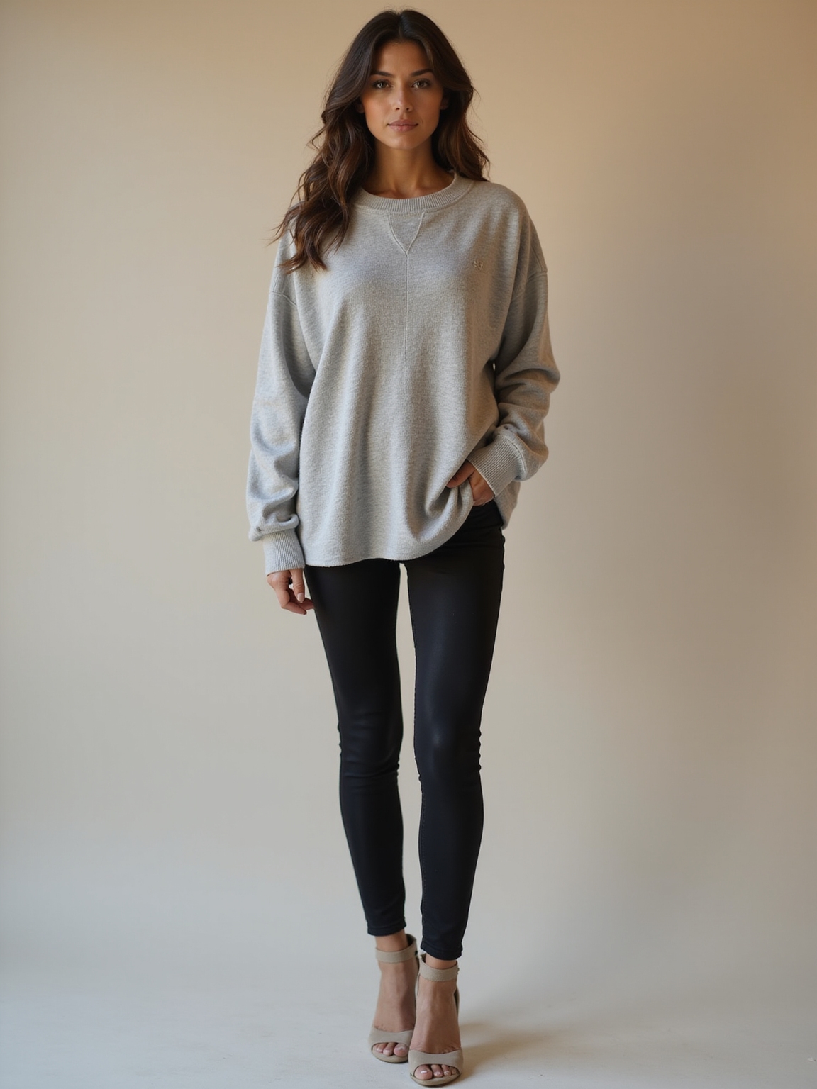 effortlessly polished errands ready outfit