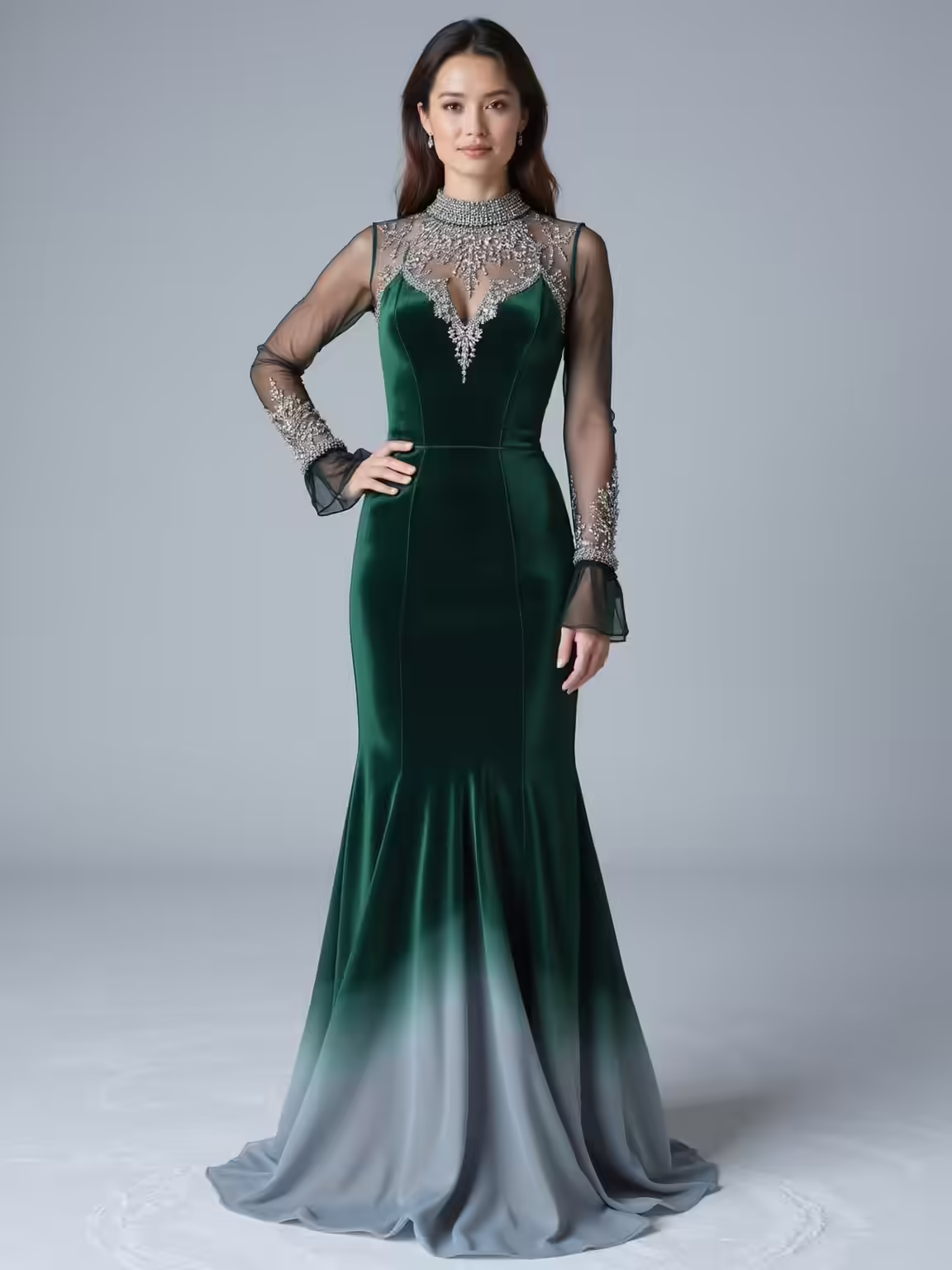 elegant cold weather ice dresses