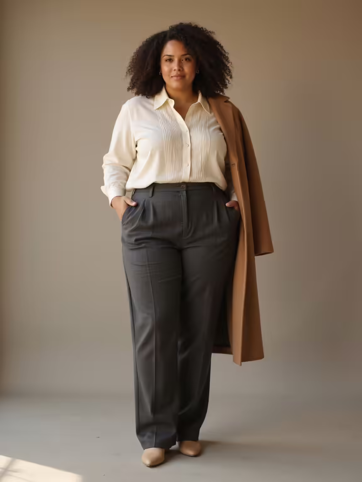 elegant old money plus size fashion
